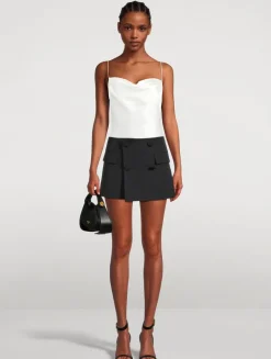 Virgin Wool Skort