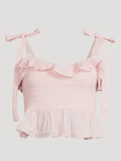 Voto Smocked Blouse