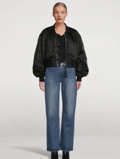 V-Waist Kelly Straight-Leg Jeans