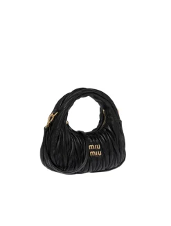 Wander Matelassé Nappa Leather Hobo Mini-bag