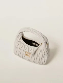 Wander Matelassé Nappa Leather Hobo Bag