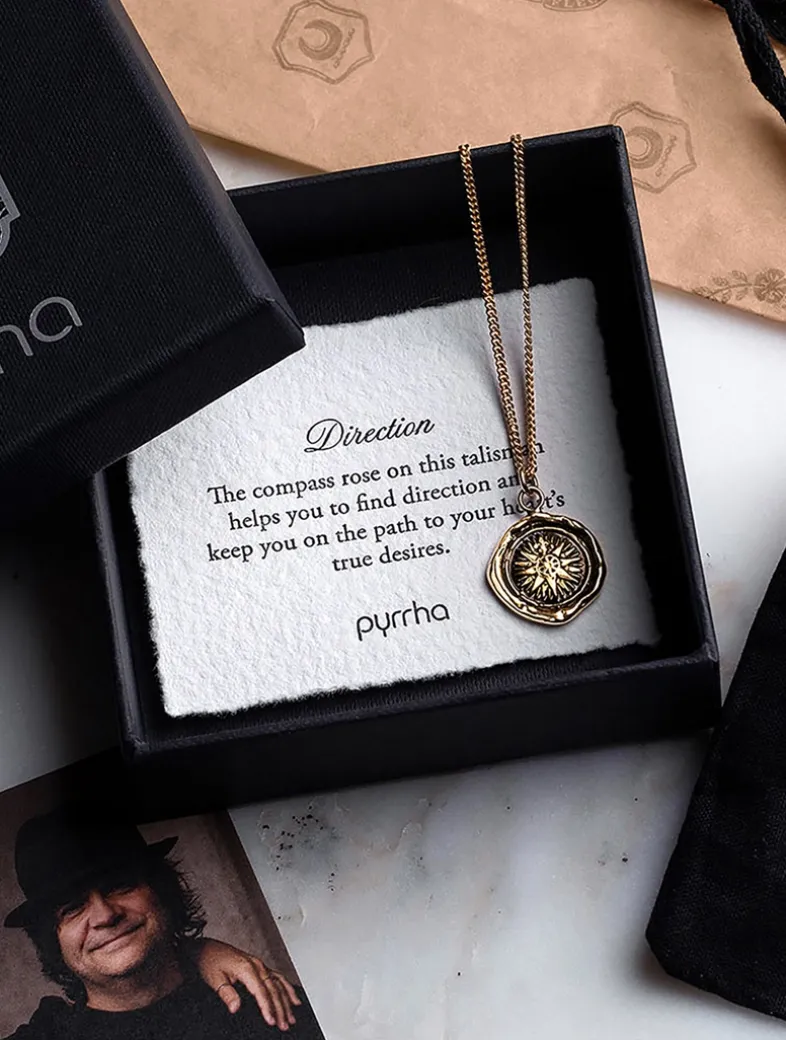 Watch Over Me 14K Gold Talisman Necklace