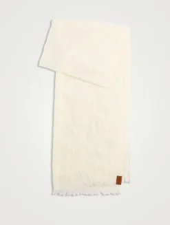 Wool And Silk Scarf