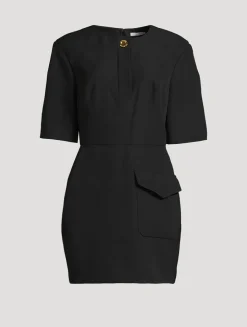 Wool Mini Dress