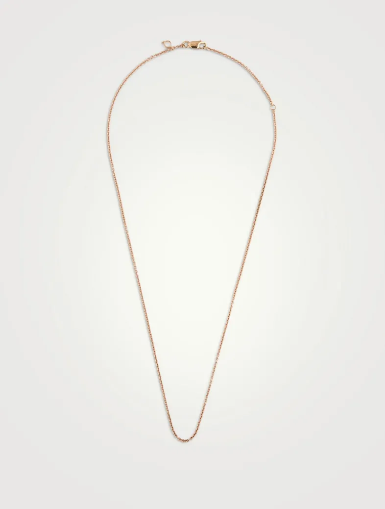 Wulu 18-Inch 18K Rose Gold Chain