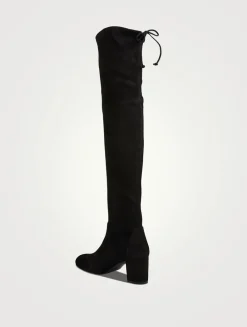 Yulianaland Suede Over-The-Knee Boots