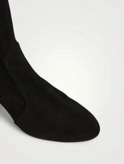 Yulianaland Suede Over-The-Knee Boots